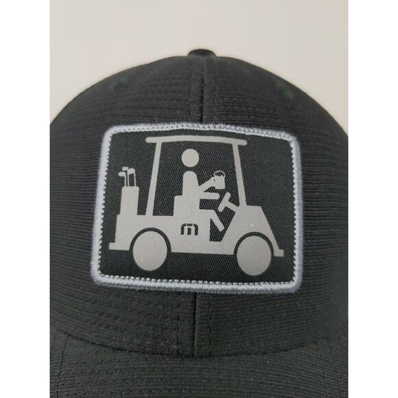 Flexfit 110 One Ten Snapback Hat Forklift Embroidered Logo Black - Picture 4 of 11